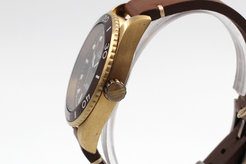 La passione per il tempo - - Orologio Capital Marrone Cassa Bronzo Marino  AX998*CI-03 Uomo Sportivo