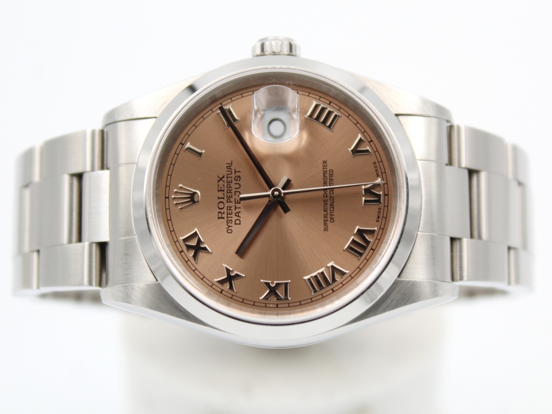 La passione per il tempo - - Rolex Datejust Ref.16200 Quadrante Salmone  FULL SET Bracciale Oyster Anni 90