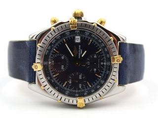 Breitling Chronomat Ref. B13048 Quadrante Blu Opaco Condizioni Eccellenti