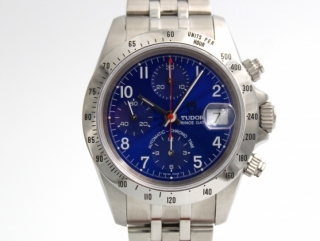 Tudor Chronograph Prince Date Ref. 79280 Quadrante Blu Bracciale Jubilee