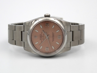 Rolex Airking Ref. 114200 Salmone 34mm Garanzia Ufficiale Rolex