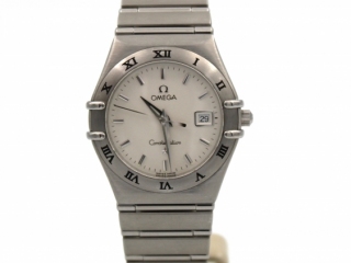 Omega Constellation Lady Ref.15823000 Acciaio Quadrante Bianco FULL SET 27mm 
