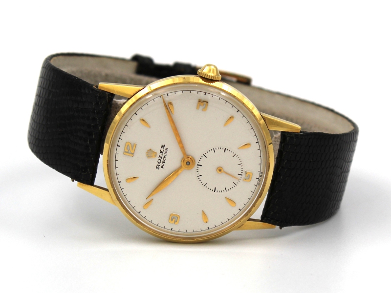 La passione per il tempo - - Rolex Precision Anni 50 Vintage Elegante  Carica Manuale Ref.3667-420 N.737 Man