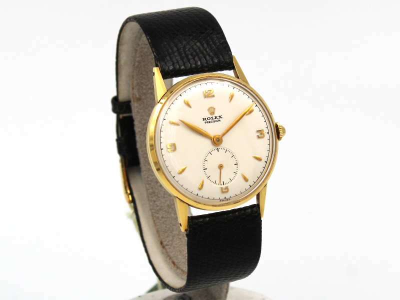 La passione per il tempo - - Rolex Precision Anni 50 Vintage Elegante Carica  Manuale Ref.3667-420 N.737 Man