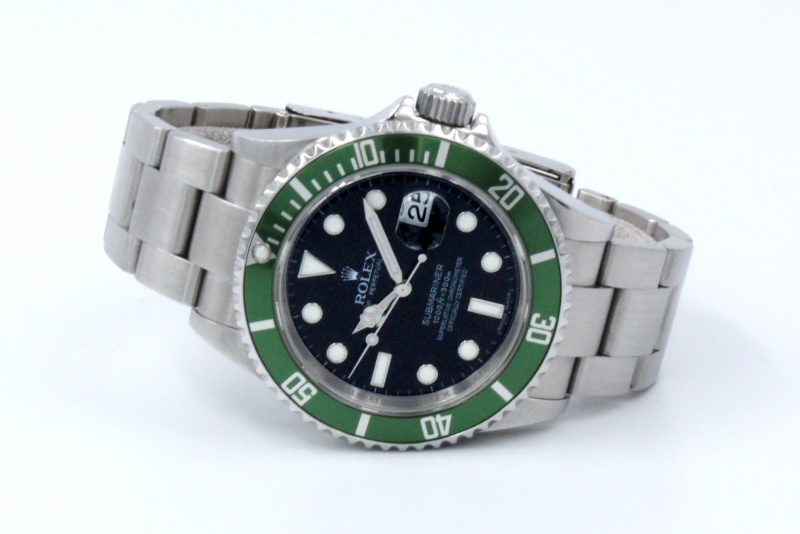 La passione per il tempo - - Rolex Submariner Ref.16610 Ghiera Nera Quadrante  Spider N 763