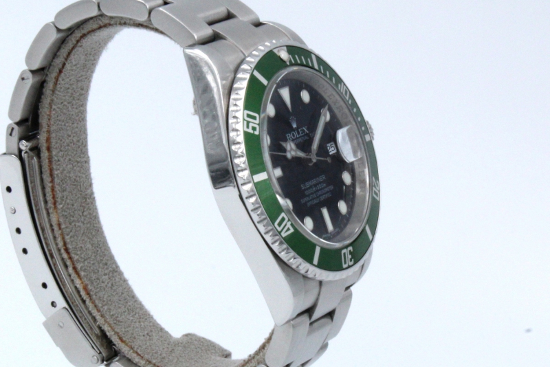 La passione per il tempo - - Rolex Submariner Ref.16610 Ghiera Nera Quadrante  Spider N 763